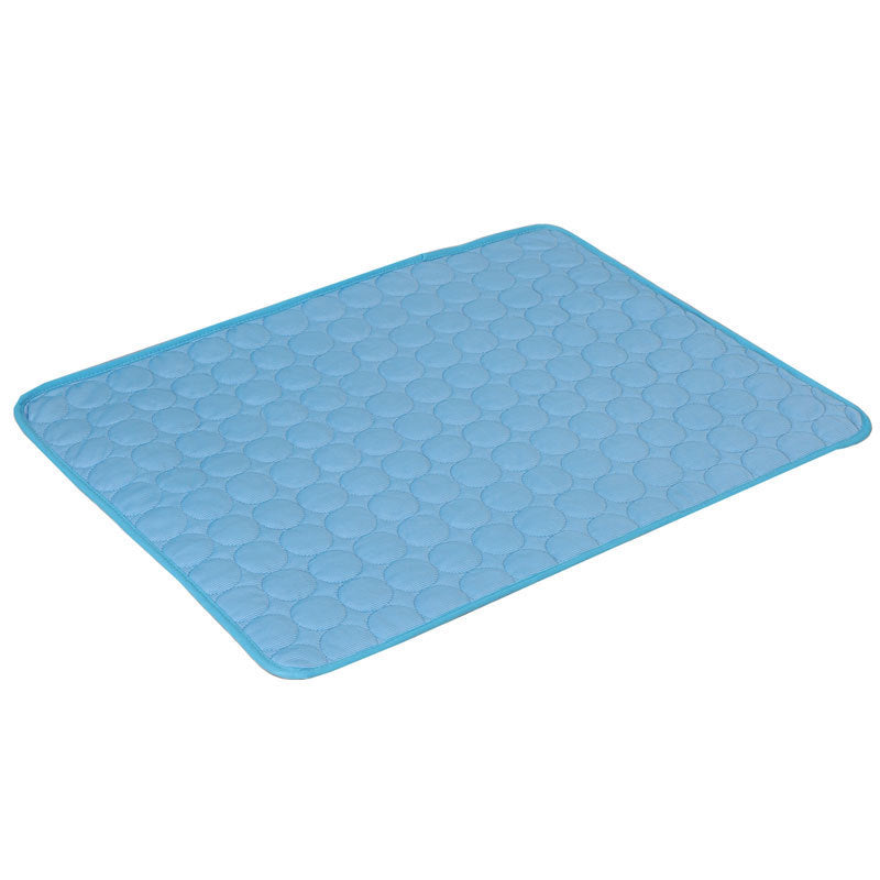 Pet Dog Cat Ice Silk Cold Nest Pad For Cooling In Summer.