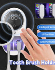 Tooth Brush Holder Sanitizer Uv Toothbrush