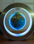 Round LED World Map Floating Globe Magnetic