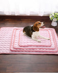 Pet Dog Cat Ice Silk Cold Nest Pad For Cooling In Summer.