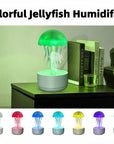 Jellyfish Humidifier Colorful Night Light Home Bedroom Office Air Humidifier