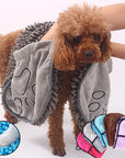 Dogs Cats Towels Super Absorbent Dog Bathrobe Microfiber Pet Products