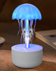 Jellyfish Humidifier Colorful Night Light Home Bedroom Office Air Humidifier