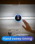 Smart LED Cabinet Light with Timer & Motion Sensor