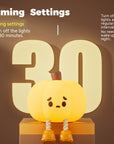 Pumpkin Night Light Cute Soft Silicone Lamp Touch