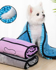 Dogs Cats Towels Super Absorbent Dog Bathrobe Microfiber Pet Products