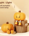 Pumpkin Night Light Cute Soft Silicone Lamp Touch