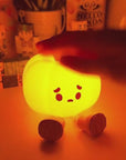 Pumpkin Night Light Cute Soft Silicone Lamp Touch